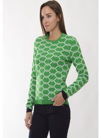 Resim Yeni Tory Burch Bayan Kazak (295886652) Yeşil 