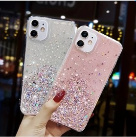 Resim Chenkestoreone Lüks Transparan Parıltılı Clear Yumuşak Kılıf 12 İçin 