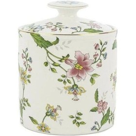 Resim Florid Kavanoz 680ml 12x15cm Beyaz 