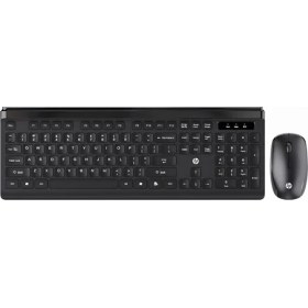 Resim HP CS500 Kablosuz 2.4ghz Türkçe Q Klavye & Mouse Set Siyah (Ramwhite Türkiye Garantili) 