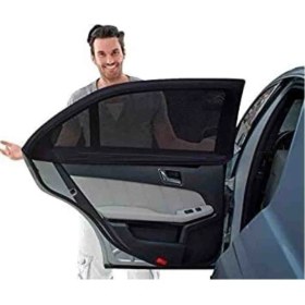 Resim Araba Yan Cam Perdesi, Oto Perde, Otomobil Yan Cam Güneşliği Sineklik, Araç Içi Yan Cam Güneşlik, Anne Bebek Emzirme Perdesi (2Adet) 