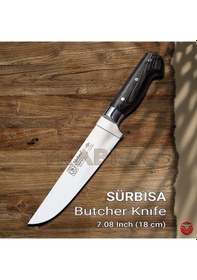 Resim Sürmene Sürbısa 61020 Ym El Yapımı Kasap Kurban Kesim Bıçağı 