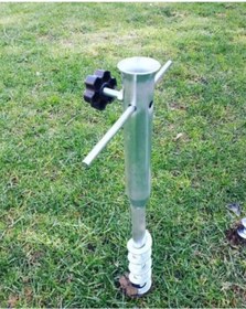 Resim ÇETİNKAYALAR Plaj Bahçe Şemsiye Kazığı Uzun (YENİ TASARIM) 2,9 Cm Için Uygun 