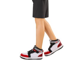 Resim Kiko Kids Alpa Cırtlı Günlük Erkek Çocuk Spor Ayakkabı Kırmızı - Beyaz - Siyah 