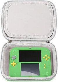 Resim FBLFOBELI Nintendo 2DS Legend of Zelda Ocarina of Time 3D için Sert Seyahat Saklama Kılıfı 6 adet Oyun Kartı Tutuculu (Sadece Kılıf) 