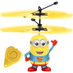 Resim Tamam Elektronik Uçan Minions Hareket Sensörlü Işıklı Karakter Oyuncak Drone 
