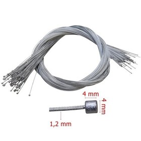 Resim Bisiklet Vites Teli İç 280 Cm 1,2 Mm Arpa Başlı 10 Adet Erpilsan Elektronik 