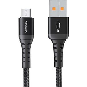 Resim Mcdodo CA-2280 Micro USB Hızlı 20 CM Siyah Data Şarj Kablosu 