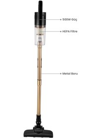 Resim AWOX NETO VC-10 GOLD DİKEY ELEKTRİKLİ SÜPÜRGE 