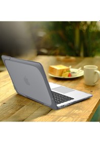 Resim Ally Apple Uyumlu MacBook Air 11.A1370.A1465 Standlı Koruyucu Kılıf Şeffaf 