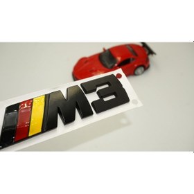 Resim M3 Bagaj 3m 3d Krom Metal Logo Amblem 