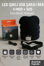 Resim Mustran M Beden İçi Polarlı Motosiklet Kar Kayak Eldiveni+ Bere+ Atkı 3lü Kışlık Set Kafa Bandı Hediyeli 