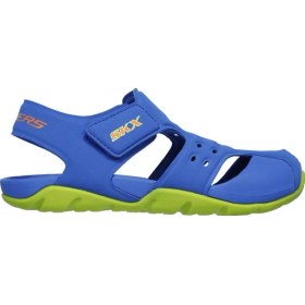 Resim Skechers Side Wave Büyük Erkek Çocuk Mavi Erkek Çocuk Sandalet 92330L Bllm 