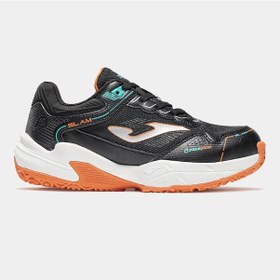 Resim Joma Jslams2601om Slam Jr Tenis Ve Padel Ayakkabısı Çocuk - Siyah/turuncu 