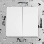 Resim Mena Rise Linnera/rollina Beyaz Komütatör Mekanizma ve Düğme 