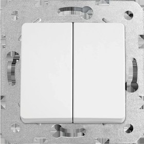 Resim Mena Rise Linnera/rollina Beyaz Komütatör Mekanizma ve Düğme 