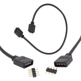 Resim AyrStore Powermaster Rgb Led Bağlantı Erkek-Dişi Jumperlı 4 Pin Kablo 