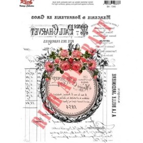 Resim Bucuks Mey Ithalat® Rich 1340 Vintage Kolay Transfer 23X33 cm 