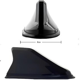 Resim Daihatsu Uyumlu Köpek Balığı Balık Sırtı Shark Anten Siyah 