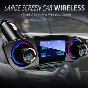 Resim Kart Yuvasıyla 1 Adet Araba MP3 Çalar, AUX Kablosuz Alıcı, Çok Fonksiyonlu Araba USB Müzik Çalar, Eller Serbest Arama, Telefon Şarj Cihazı, Araba Kablosuz FM Verici, Araba Aksesuarları, Telefon Aksesuarları, Hediye 