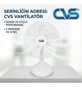 Resim Cvs DN91059 12''ınc Masaüstü Vantilatör 