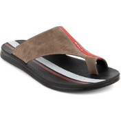 Resim Muya Rada Anatomik Islak Zemin Parmak Arası Erkek Terlik Vizon 