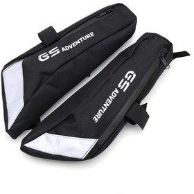 Resim Padalink Bmw R1250gs/r1200gs Lc 2013+ İçin Nilon Arka Raf Yan Çantaları - Siyah, 36x10x3cm, 2 Adet Siyah 