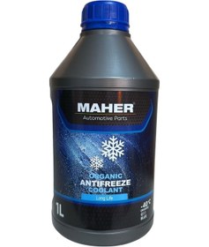 Resim Antifiriz Mavi Organik -40 Derece 1 Litre 