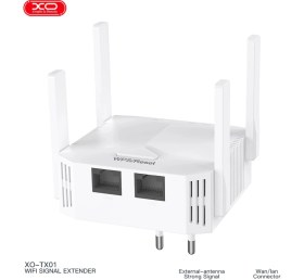 Resim Xo TX01 1200 Mbps 100M Ye Kadar Wi-Fi Sinyal Arttırıcı Router 