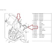 Resim '-Yamaha Ybr 125 Uzay Kafa Sağ Panzolot 