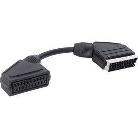 Resim 244017 Scart Erkek-Dişi Ara Kablo 20 cm 