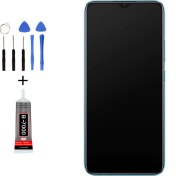 Resim Telefon Kulübesi Oppo C21 LCD Ekran Dokunmatik Tamir Seti Hediye !!! 