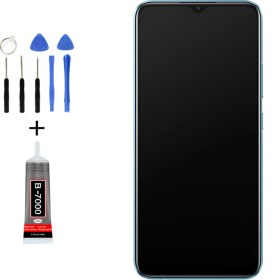 Resim Telefon Kulübesi Oppo C21 LCD Ekran Dokunmatik Tamir Seti Hediye !!! 