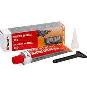 Resim Würth Silikon Sıvı Conta Siyah 250c 70ml 