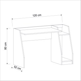Resim Betroya Roby Gamer Oyuncu Masası 