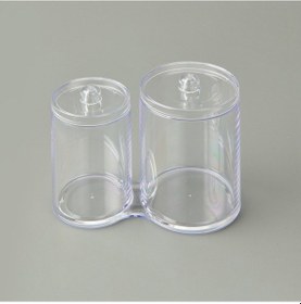 Resim Living 2'li Pamuk Organizeri - Şeffaf - 15x9x14 Cm Çok Renkli 