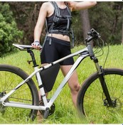 Resim Vkemall Bisiklet Üçgen Çantası - Oxford Kumaş, 23x18.5x6cm, Araçlar/ Telefon/ Pompa Saklama, Kolay Monte, 126g, Bisikletseverlere Hediye Çok Renkli 