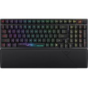 Resim Asus Asus ROG STRIX SCOPE II RX KABLOSUZ AURA SYNC RGB MEKANİK TÜRKÇE TUŞ DİZİLİMİ ROG RX RED SWITCH IP57 MULTI WI-FI 