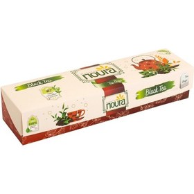 Resim Noura Natural Bardak Poşet Siyah Çay 25'li 