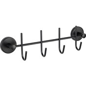 Resim Dibanyo Amasra Dörtlü Askı Siyah 