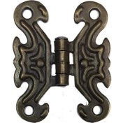 Resim Dekoratif Sac Kelebek Menteşe - Küçük, Antik, 100 Adet 