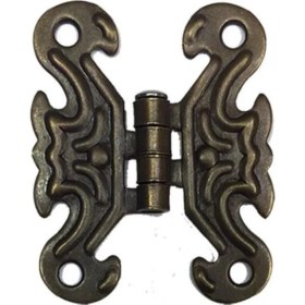 Resim Dekoratif Sac Kelebek Menteşe - Küçük, Antik, 100 Adet 