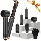 Resim Hava Üfleme ile Kolay Saç Şekillendirme ve Dalga Yapıcı Araç 