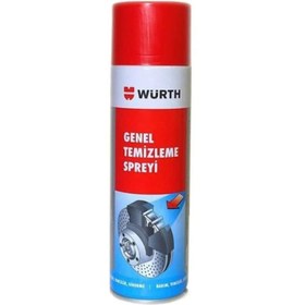 Resim Würth WÜRTH Genel Temizleme Sprey - Fren Balata Sprey (500 ml) 