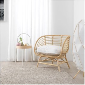 Resim IKEA el dokuması rattan koltuk, rattan, mindersiz 