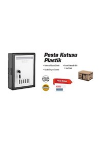Resim Sgs 332 Plastik Posta Kutusu 2 Anahtarlı 
