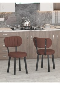 Resim Mygusi Azra Mutfak, Salon, Cafe Sandalye 1 Adet Kahve 