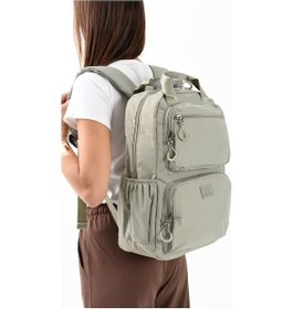 Resim Ultra Hafif Şik Ve Su Geçirmez Orta Boy Sırt Çantası Vizon Model: 571-13-9f Vizon 