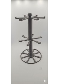 Resim Katlı Anahtarlık Standı Gri Koyu Gri 