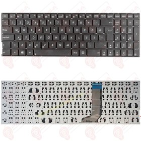 Resim Asus Uyumlu K556, K556U, K556UA, K556UB, K556UF, K556UJ Klavye Tuş Takımı Tuş Seti Siyah Türkçe 